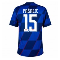 Camisa de time de futebol Croácia Mario Pasalic #15 Replicas 2º Equipamento Europeu 2024 Manga Curta